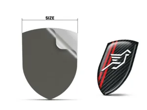 Hamann Resin domed stickers Superior Style Domed Badges